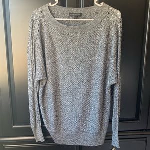 Lane Bryant Gray Sweater Top